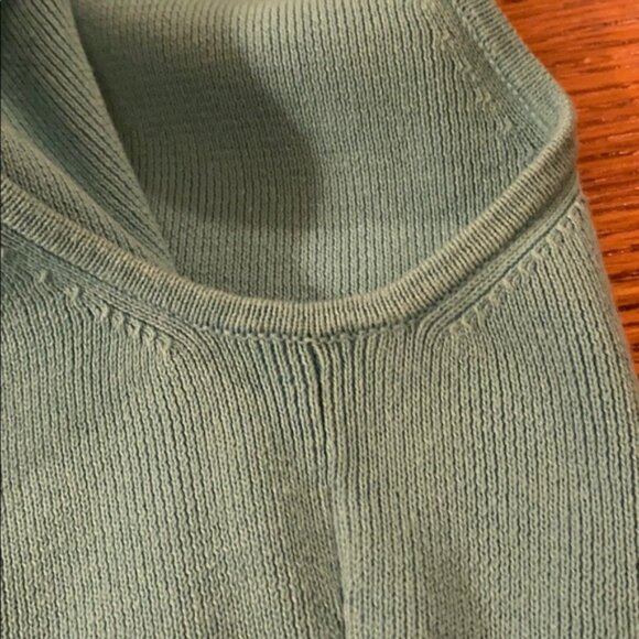 Loft sleeveless knit beaded high neck top - Picture 3 of 7